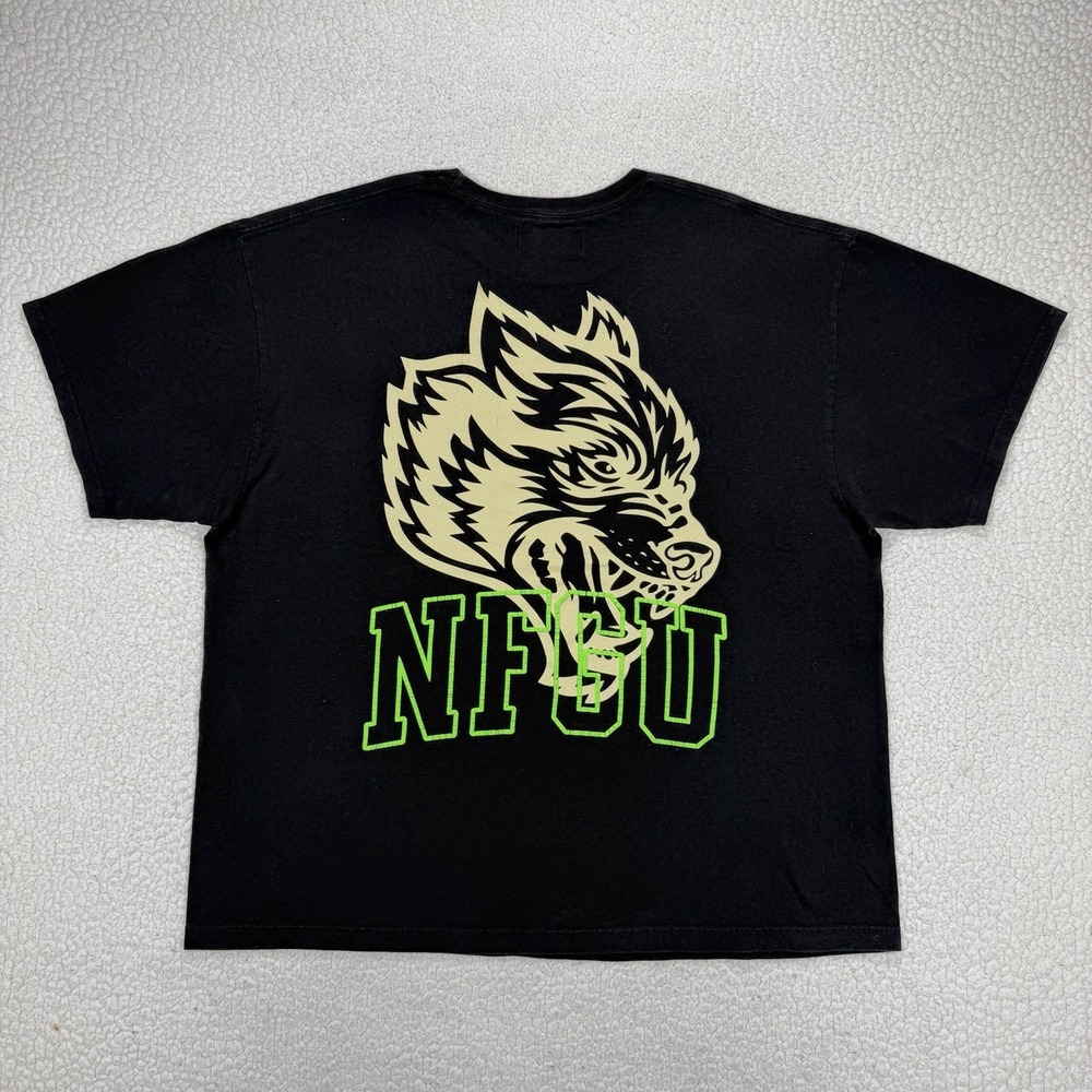 Darc Sport Wolves Graphic T-Shirt Mens XXL Limited Black Streetwear Gym Athletic